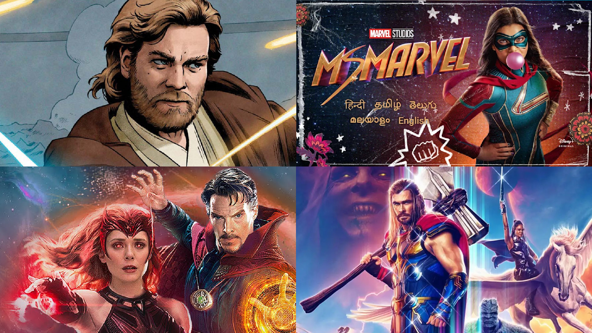 Summer of Pop Culture Recap: Obi-Wan Kenobi, Ms. Marvel, Doctor Strange in the Multiverse of Madness, and Thor: Love and Thunder